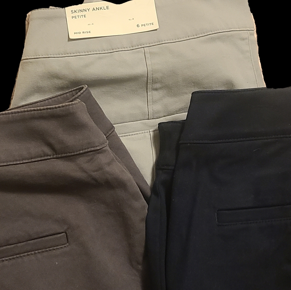 LOFT Skinny Ankle Pants- Bundled  Trio